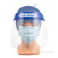 Bouclier de visage en plastique anti-brouillard